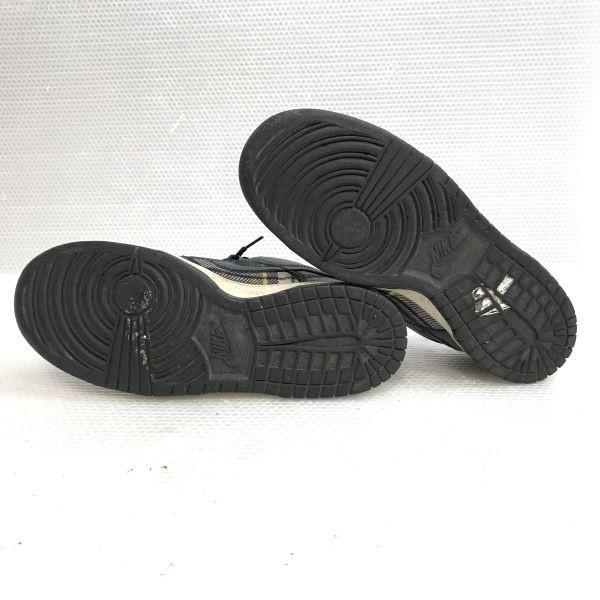 Nike Baskets DUNK LOW PREMIUM 26.0 motif à carreaux marine(UTILISÉ)