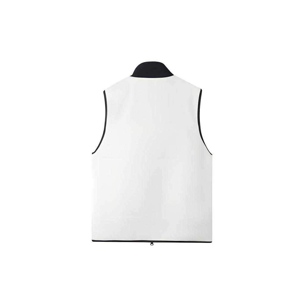 New Balance Vests Men's White Stand Collar Moderate Other NJA35011-IV