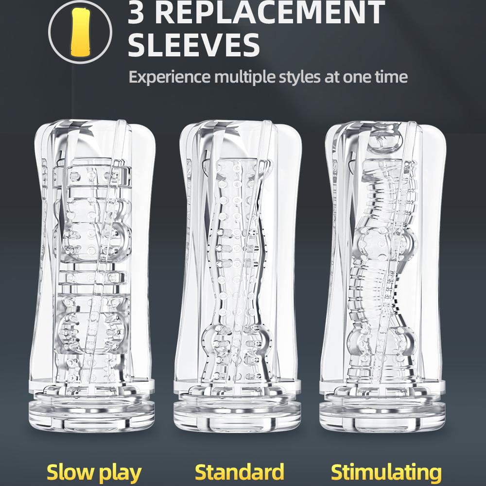 Pánská masturbační nádobka na výstřik Výkonná nádobka na sací masturbaci Vibrátor na vaginální penis Sexuální stroj pro muže Sexuální hračky pro dospělé