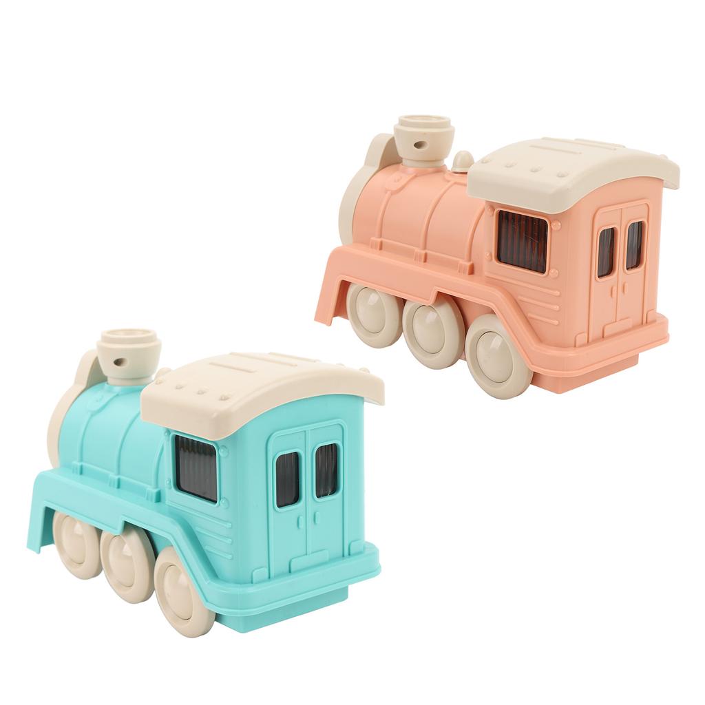 Floating Blowing Ball Small Train Innovative Children Toy Electric Train Toy with Sound Light Music