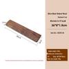 Black Walnut Solid Wood Anti-Slip Keyboard and Mouse Wrist Rest Pad with Inclined Bracket