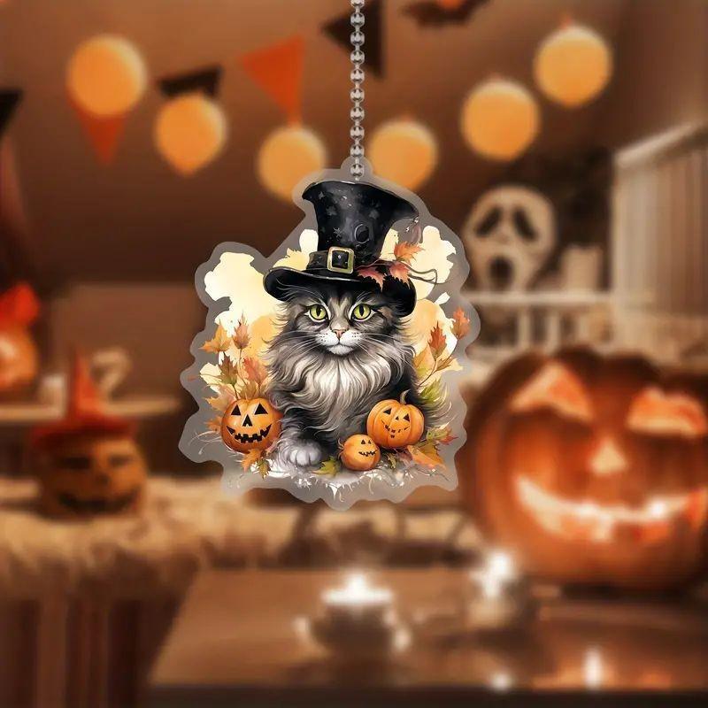Fun Frighteningly Halloween Witch Hanging Charm For Creative Vehicle Accessories