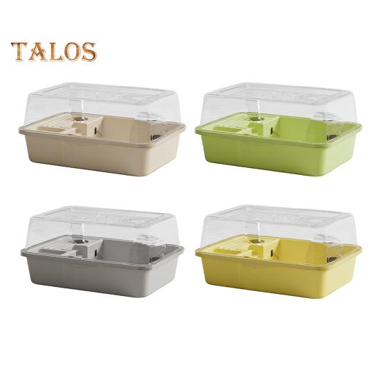 Büyük Hamster Kafesi Üstü Açılabilir Gine Domuzu Kafesleri Su Şişesi Egzersiz Tekerleği Çift Katmanlı Küçük Hayvanlar Tavşan Fare Kirpi için Oyun Evi