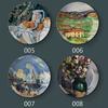 8" inch 20.5cm Diameter Paul Cezanne Painting Porcelain Decorative Home Hall Wall Hanging Plate Creative Arts Disc
