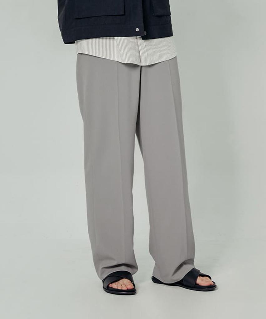 ADHOC Men'S Tr Wide Pants (K-Grey) (Ha2Lp32-52)