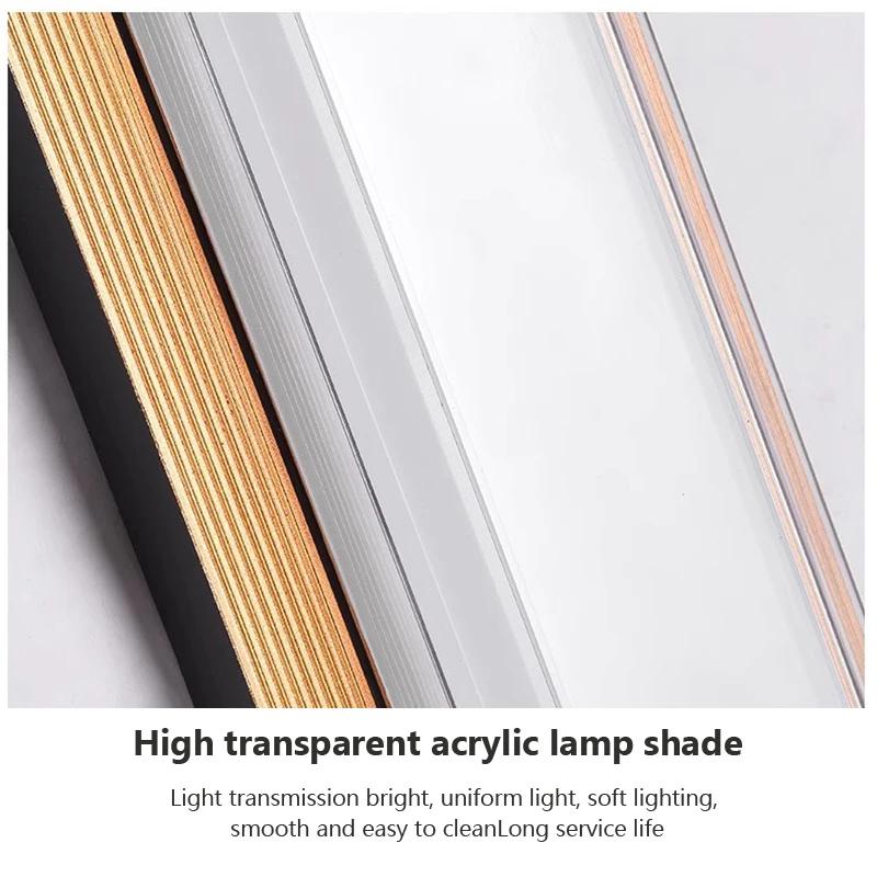 Modern LED Wall Lamp Waterproof Outdoor Corridor Courtyard Balcony Entrance Sunshine Room Interior Super Bright Wall Decor Light