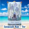 Beach Towel Custom Name Text, Quick Dry Large Towel For Beach HomeFrieren Beyond Journey's End