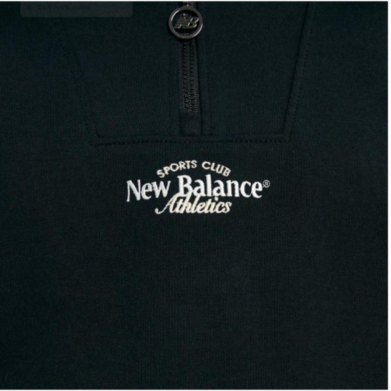 New Balance Women S Signature Semi Crop Half Zip Up SweatShirt Nbnce1w212 19