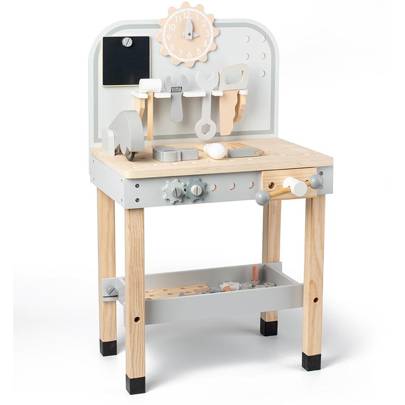 Simulation Screw Combination Disassembly Tool Table Puzzle Maintenance Toolbox Play House Wooden Toys