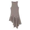 European and American Style, New Women's Clothing, Foreign Style Classic Knitted Striped Dress 4174327104