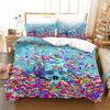 Statue of Liberty Bedding Set Modern Art Duvet Cover King/Queen Size Teens Adults Creative Fashion Pop Polyester Quilt Cover