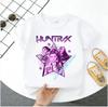 Summer Kpop Demon Hunters Print Graphic Tshirt Kids Clothes 2026 Movie T Shirt Girls Boys Short Sleeve Tops Comfortable T-shirt