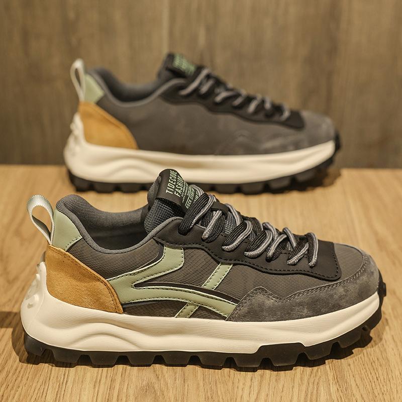 Extra large size Forrest Gump shoes men's spring and autumn 2025 new ins trend thick-soled soft-soled breathable versatile casual sports shoes