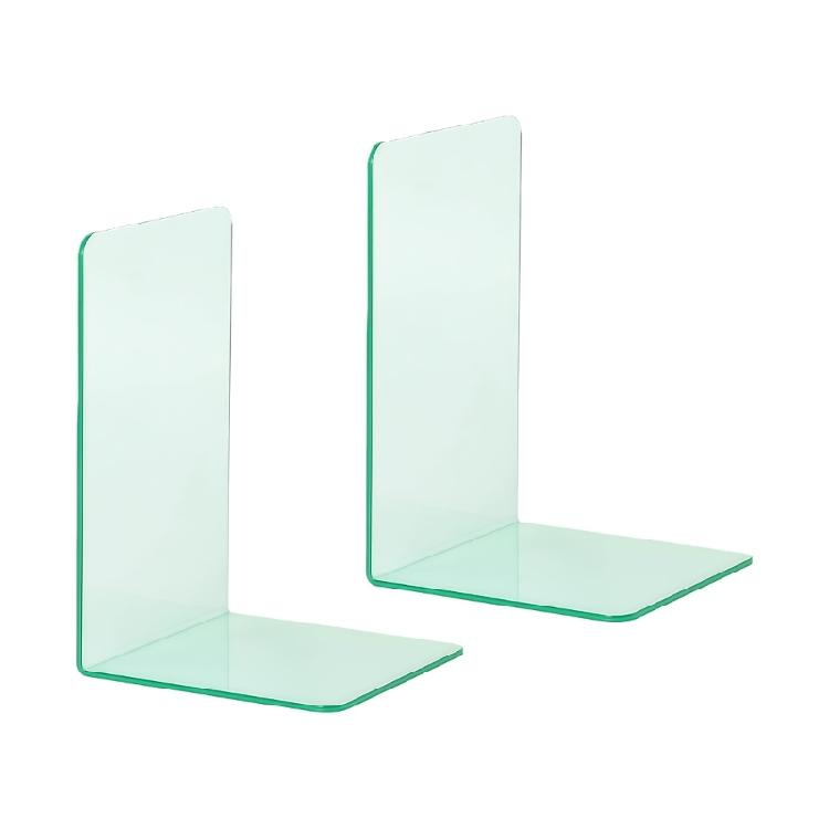 Acrylic Books Holders Table Picture Album Holders for Displaying Books Books Stand, Elegant Design Bookends Bookshelfs