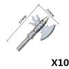 MOC Mattoncini Militari Figura Medievale Soldato Accessori Arma Spada Ascia Coltello Pugnale Martello Giocattolo Mini Mattoncino Regalo R027