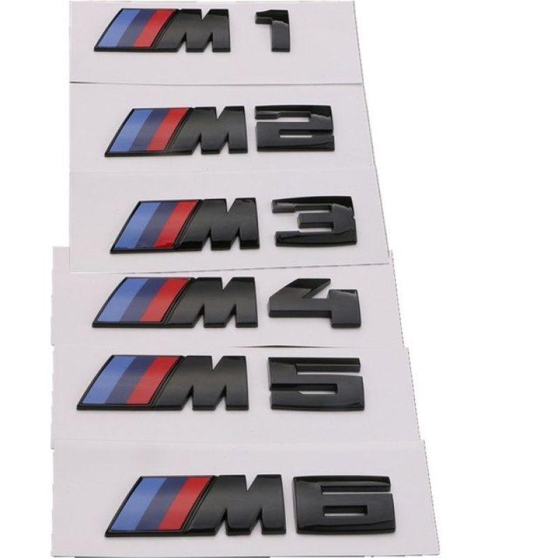For BMW M 2026 New Modification 3D Metal Car Body Side Badge Body Rear Trunk Decor Sticker For BMW M M1 M2 M3 M4 M5 M6 X5 E91 E70 F11 E30 X3 X1 E83