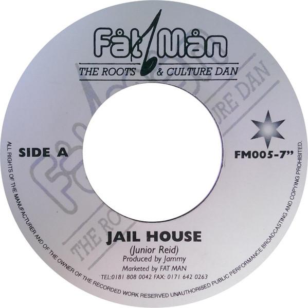 

7inch Record JUNIOR REID - Jail House FM005 Fat Man UK Reggae, Ska & Dub Used