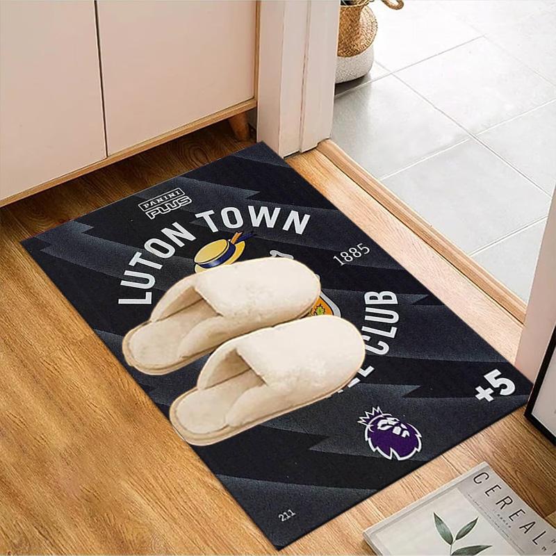Town Football Club Printed Office Carpet Chair Cushion Entryway Rug, Rugs for Living Room, Bedroom Christmas gifts