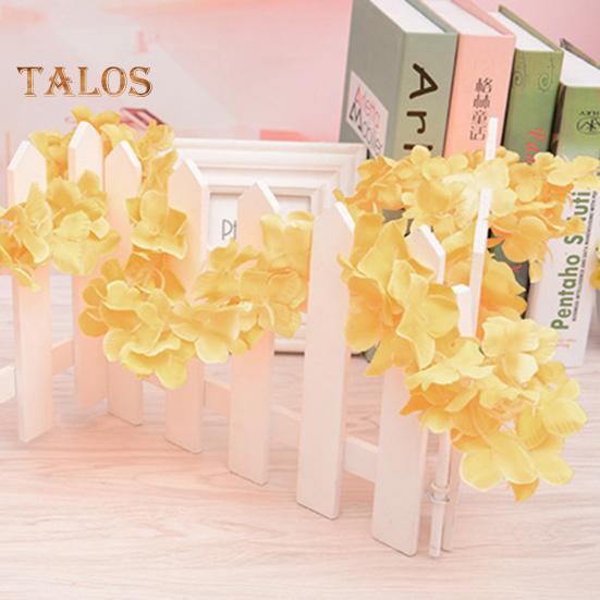 Künstliche Blume, lichtecht, Hochzeitsdekor, feine Verarbeitung, schöne Simulationsrebe, künstliche Hortensien, Festival-Zubehör