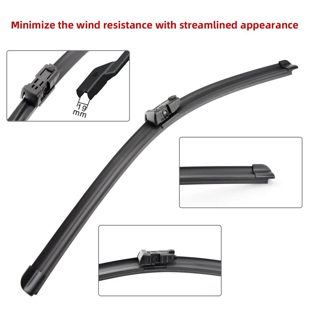 For Peugeot 508 2010-2018 Car Accessories Front Windscreen Wiper Blade Brushes Wipers 2011 2012 2013 2014 2015 2016 2017 2018