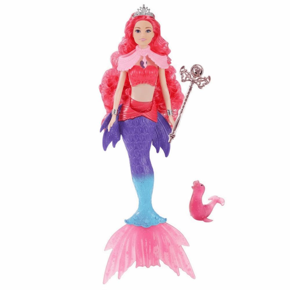32cm Mermaid Doll Soft Light Playhouse Toy Cute Children Gift Kids Entertainme