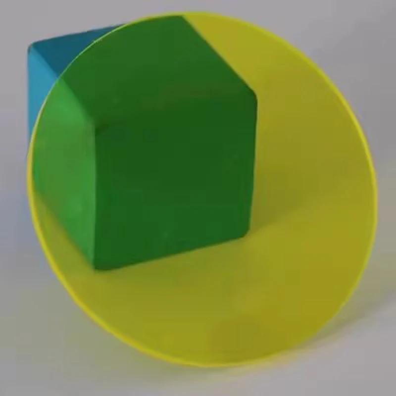 Colorful Translucent Acrylic Board PMMA Plexiglass Circular Shape Tinted Plate Thick 3mm DIY/Display Projects/Wedding&Home Decor