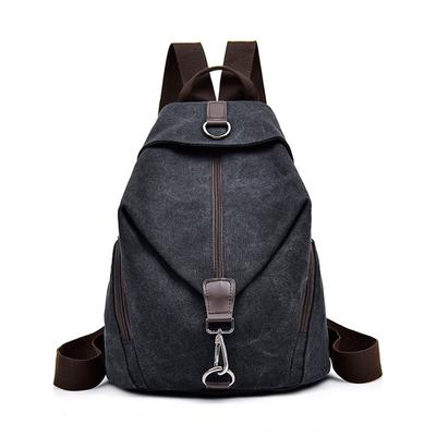 NEXSTAGES Canvas Perfect for and Casual Large Outdoor Zipper with Waist Korean Style Women's Backpack, Students, Commuters, Use, Capacity, Use,