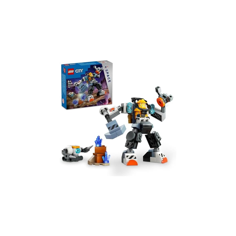 LEGO City Space Mechanic Suit Toy Set Building Blocks for Kids Age 6-9 Educational Gift 60428