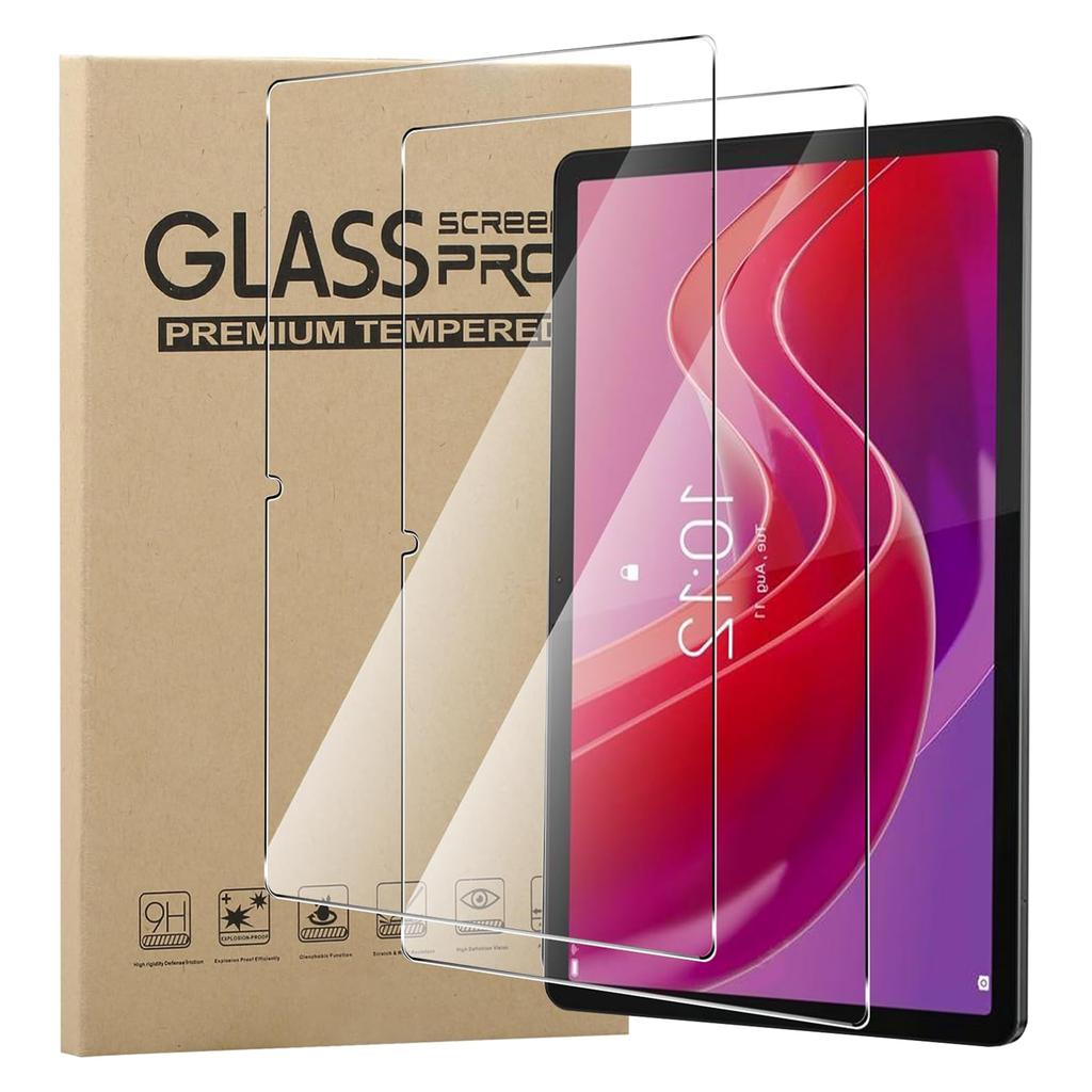 2Pcs For Lenovo Tab M11/Xiaoxin Pad 11 2024 Screen Protector Tempered Glass 2.5D Tablet Screen Film