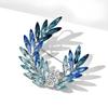 Crystal Wheat Ear Brooch, High-end Women's Delicate Brooch, Retro High-end Style, Suit Coat Accessory Pin