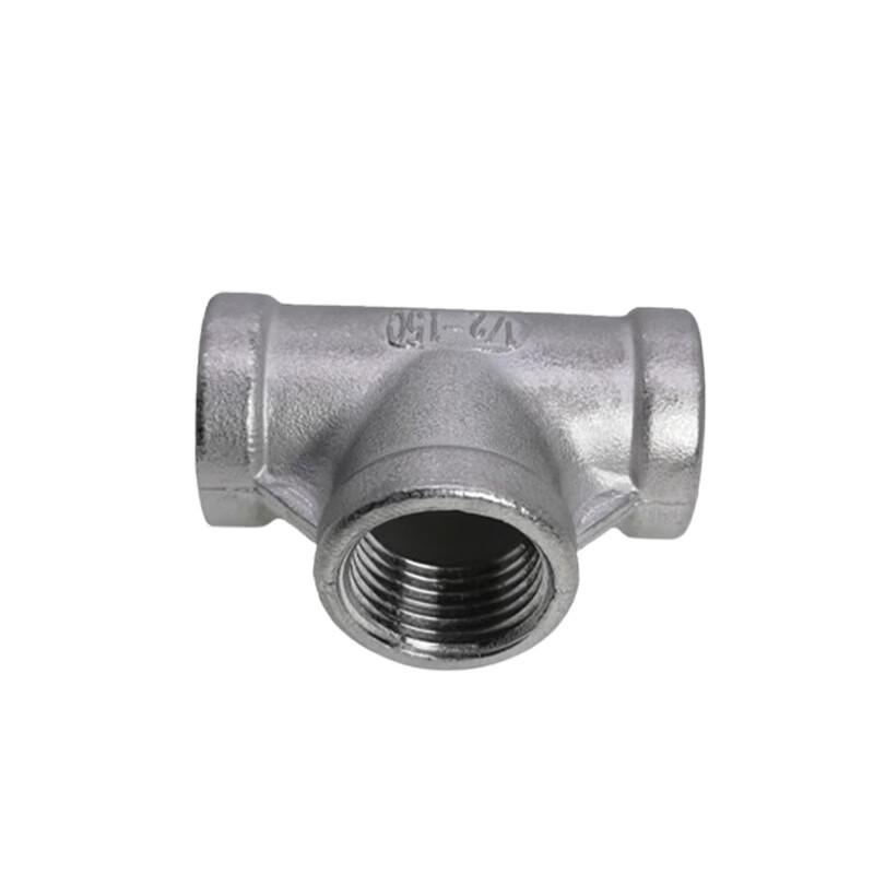 304 Stainless Steel Female Threaded Tee Pipe Fitting