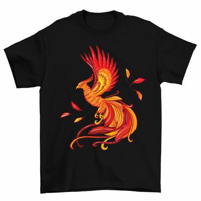 Fire Phoenix Mythical Bird Rising Born Again Tee Unisex T-Shirt