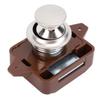 Cabinet Push Button Latch Stylish Look Keyless Cupboard Door Push Button Lock Latch for RV Yacht Motorhome Campervan