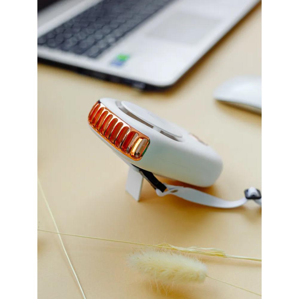 Portable fan mini fan, white