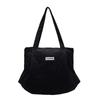 Casual Versatile Lazy Wind Tote Bag 2025 New Niche Simple Korean Large-capacity Student Commuting Shoulder Bag