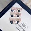 Hand-woven Armor Black Gold Jazz Three-dimensional Hand-painted Butterfly Leopard Print Cat Eye Pure Nail Art Patch