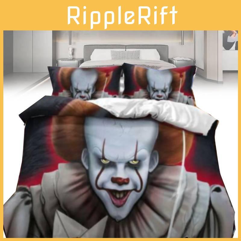 It Printed Duvet Cover Pillowcase Bedding Three Piece Set Decoration Bedroom