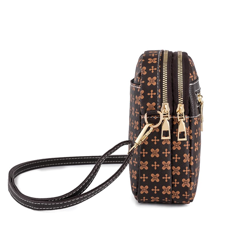 Crossbody bag Mobile phone bag Mini women's printed shoulder bag