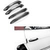Door Handle Cover Stick On 4pcs for Porsche Macan 2014-2017 Dry Carbon Fiber Macan Car Door Handle Cover