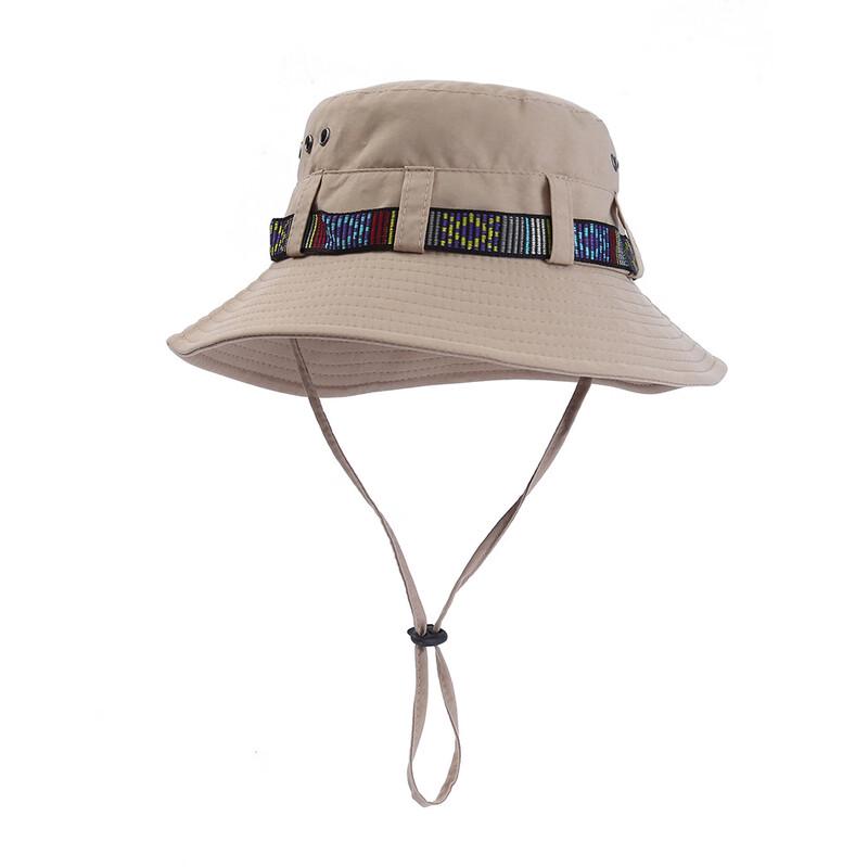 Junbie Outdoor Sun Fishing Hat with Adjustable Rope