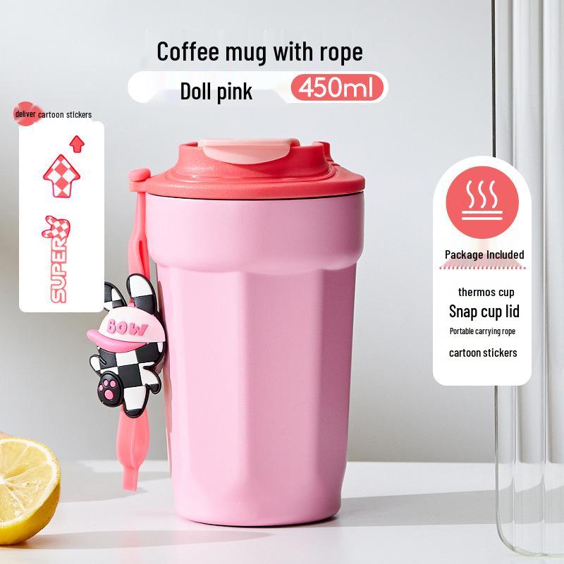 Portable Stainless Steel Travel Coffee Thermos Cup – Customizable Gift