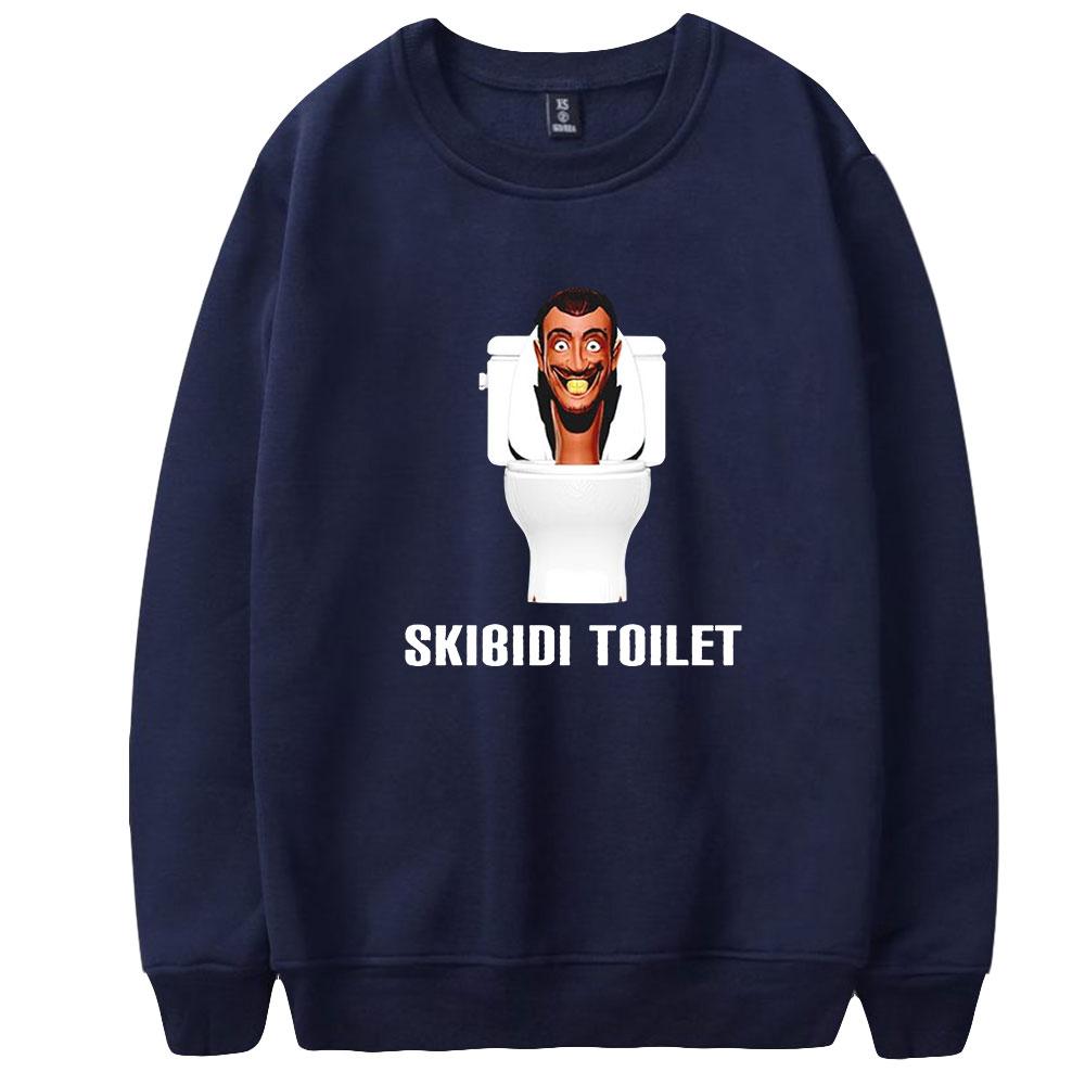 High Street Skibidi Toilet Sweatshirt Men Autumn Korean Fashion New Hoodie Mens Streetwear Tracksuit Crewneck Sweatshirts