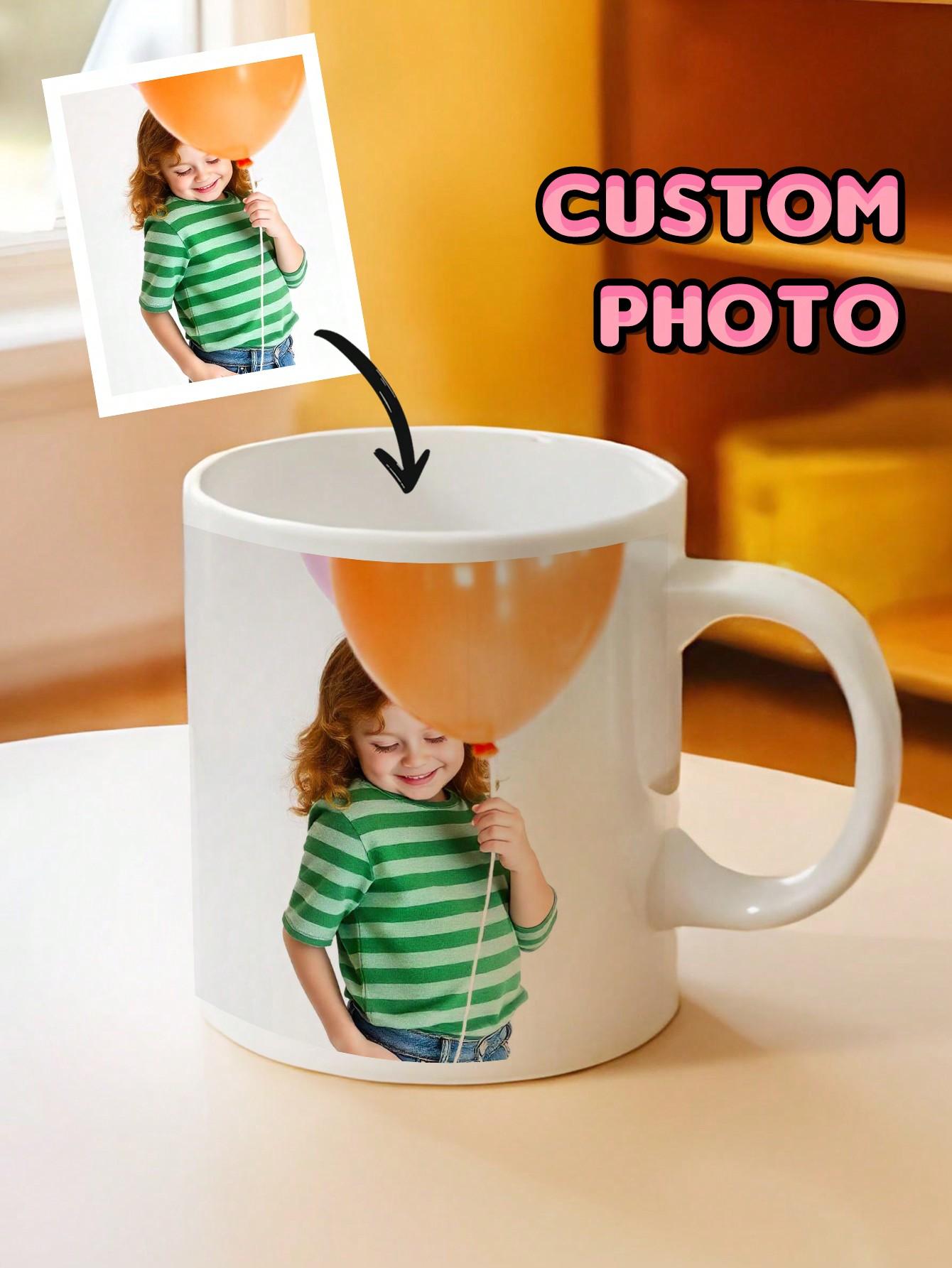 Custom Photo Mug Personalized Photo Coffee Mug Personalized Photo Anniversary Mug Personalized Gift for Kids 1 image