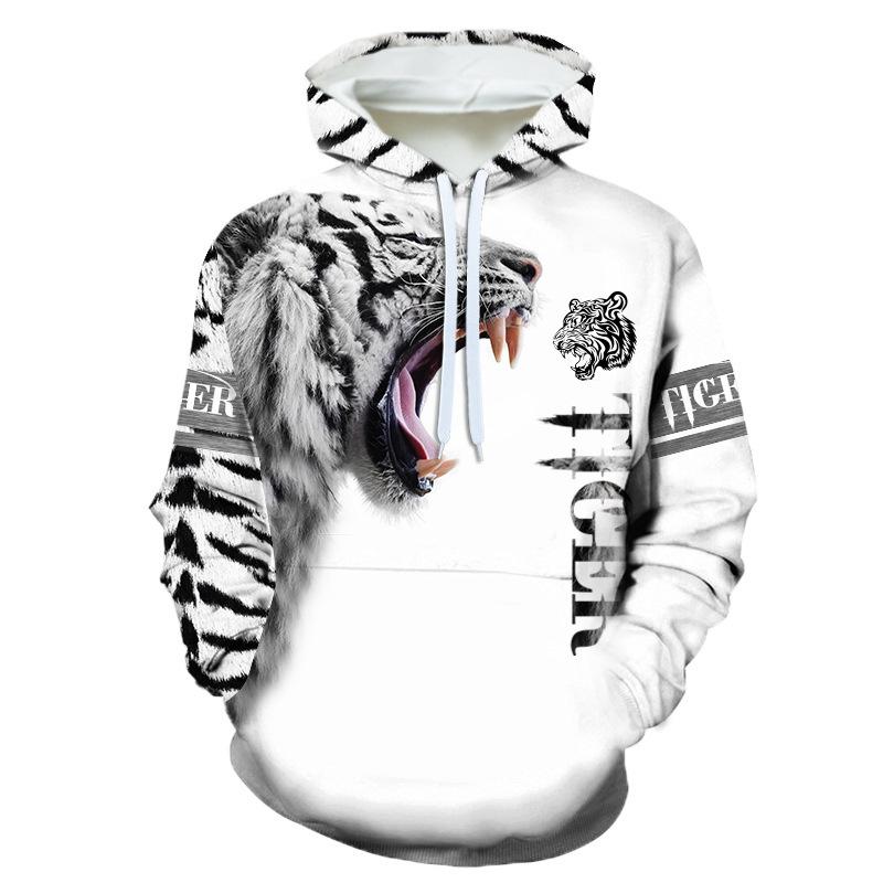 

Осень Мужская толстовка с капюшоном King Lion Print Vintage Pullover Детская повседневная стильная одежда с капюшоном для мальчиков и девочек Модное трендовое пальто со шляпой S