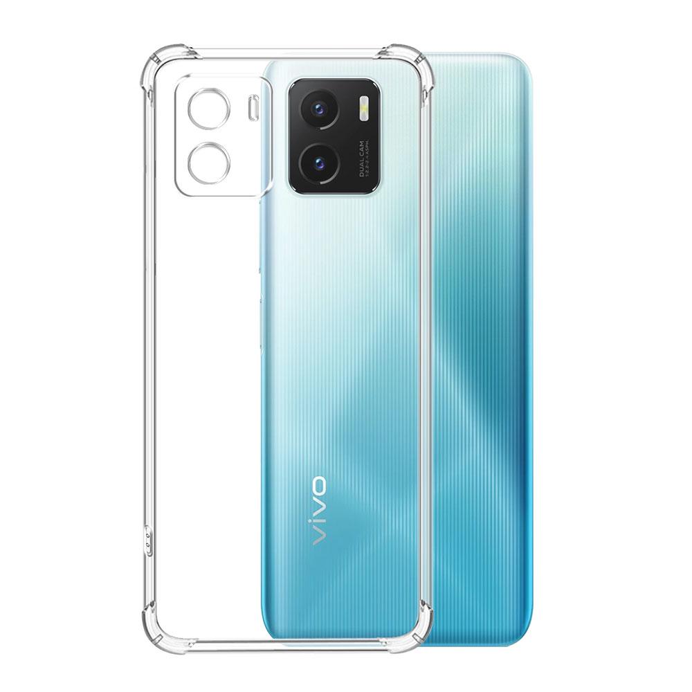 Für Vivo Y15S Y15A Y01 Fall Klar Stoßfest Airbag TPU Silikon Weiche Telefon Fall Für VIVO Y15C Y10 V2120 Schützen stoßstange Abdeckung