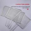 ZISIZ Stainless Steel BBQ Fish & Vegetable Grill Basket