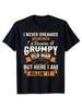 Funny Grumpy Old Man Killin' It T-Shirt | Sarcastic Grandpa Graphic Tee