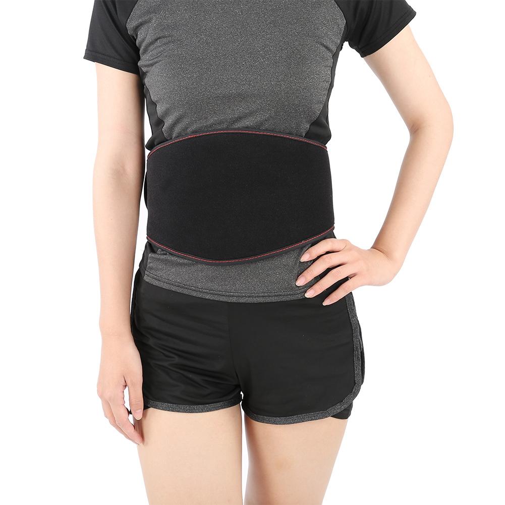 USB Back Support Belt Waist Heating Pad Hot Cold Brace Pain Relief Muscle Lumbar Kit Waist Care