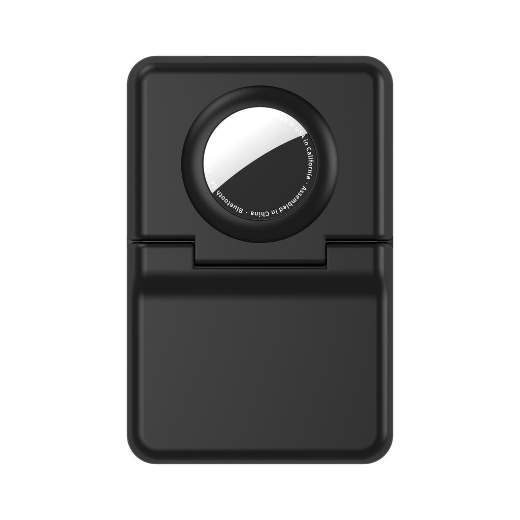 CP62 For AirTag Magnetic Wallet Case Card Holder Anti-lost Tracker PC Protective Cover