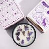 Amethyst Crystal Candle, The Moon Tarot Card
